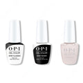 OPI GelColor Combo - Stay Classic Base, Shiny Top & Chiffon My Mind - Salon Quality