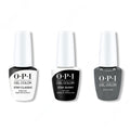 OPI GelColor Combo - Stay Classic Base, Shiny Top & Clean Slate - Salon Quality