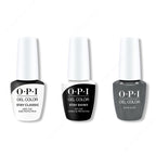 OPI GelColor Combo - Stay Classic Base, Shiny Top & Clean Slate - Salon Quality