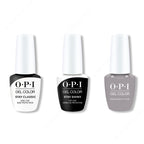 OPI GelColor Combo - Stay Classic Base, Shiny Top & Engage-meant to Be - Salon Quality