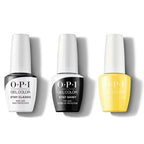 OPI GelColor Combo - Stay Classic Base, Shiny Top & Exotic Birds Do Not Tweet - Salon Quality