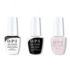 OPI GelColor Combo - Stay Classic Base, Shiny Top & Gemini And I - Salon Quality