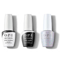 OPI GelColor Combo - Stay Classic Base, Shiny Top & Halo There - Salon Quality