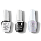 OPI GelColor Combo - Stay Classic Base, Shiny Top & Halo There - Salon Quality