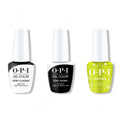 OPI GelColor Combo - Stay Classic Base, Shiny Top & Hello Kindness - Salon Quality