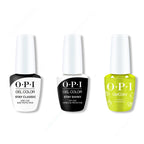 OPI GelColor Combo - Stay Classic Base, Shiny Top & Hello Kindness - Salon Quality