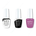 OPI GelColor Combo - Stay Classic Base, Shiny Top & I Can Buy Myself Violets - Salon Quality