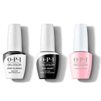 OPI GelColor Combo - Stay Classic Base, Shiny Top & I Meta My Soulmate - Salon Quality