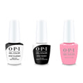 OPI GelColor Combo - Stay Classic Base, Shiny Top & I Quit My Day Job - Salon Quality