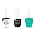 OPI GelColor Combo - Stay Classic Base, Shiny Top & I'm Yacht Leaving - Salon Quality