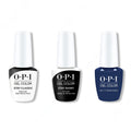 OPI GelColor Combo - Stay Classic Base, Shiny Top & Isn't it Grand Avenue - Salon Quality