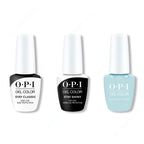 OPI GelColor Combo - Stay Classic Base, Shiny Top & Mexico City Move-mint - Salon Quality
