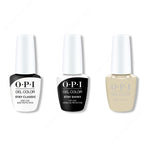 OPI GelColor Combo - Stay Classic Base, Shiny Top & One Chic Chick - Salon Quality