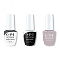 OPI GelColor Combo - Stay Classic Base, Shiny Top & Peace Of Mined - Salon Quality