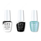 OPI GelColor Combo - Stay Classic Base, Shiny Top & Pisces The Future - Salon Quality