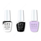 OPI GelColor Combo - Stay Classic Base, Shiny Top & Put On Something Ice - Salon Quality