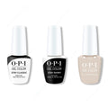 OPI GelColor Combo - Stay Classic Base, Shiny Top & Salty Sweet Nothings - Salon Quality