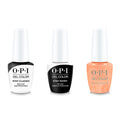 OPI GelColor Combo - Stay Classic Base, Shiny Top & Sanding In Stilettos - Salon Quality
