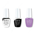 OPI GelColor Combo - Stay Classic Base, Shiny Top & Sickeningly Sweet - Salon Quality