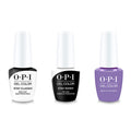 OPI GelColor Combo - Stay Classic Base, Shiny Top & Skate to the Party - Salon Quality