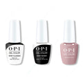 OPI GelColor Combo - Stay Classic Base, Shiny Top & Supernova Pearl - Salon Quality