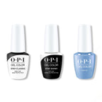 OPI GelColor Combo - Stay Classic Base, Shiny Top & *Verified* - Salon Quality