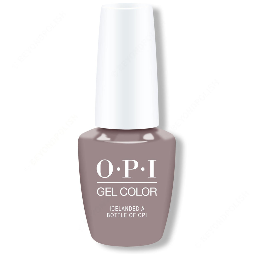 OPI GelColor - Icelanded a Bottle of OPI 0.5 oz - Salon Quality