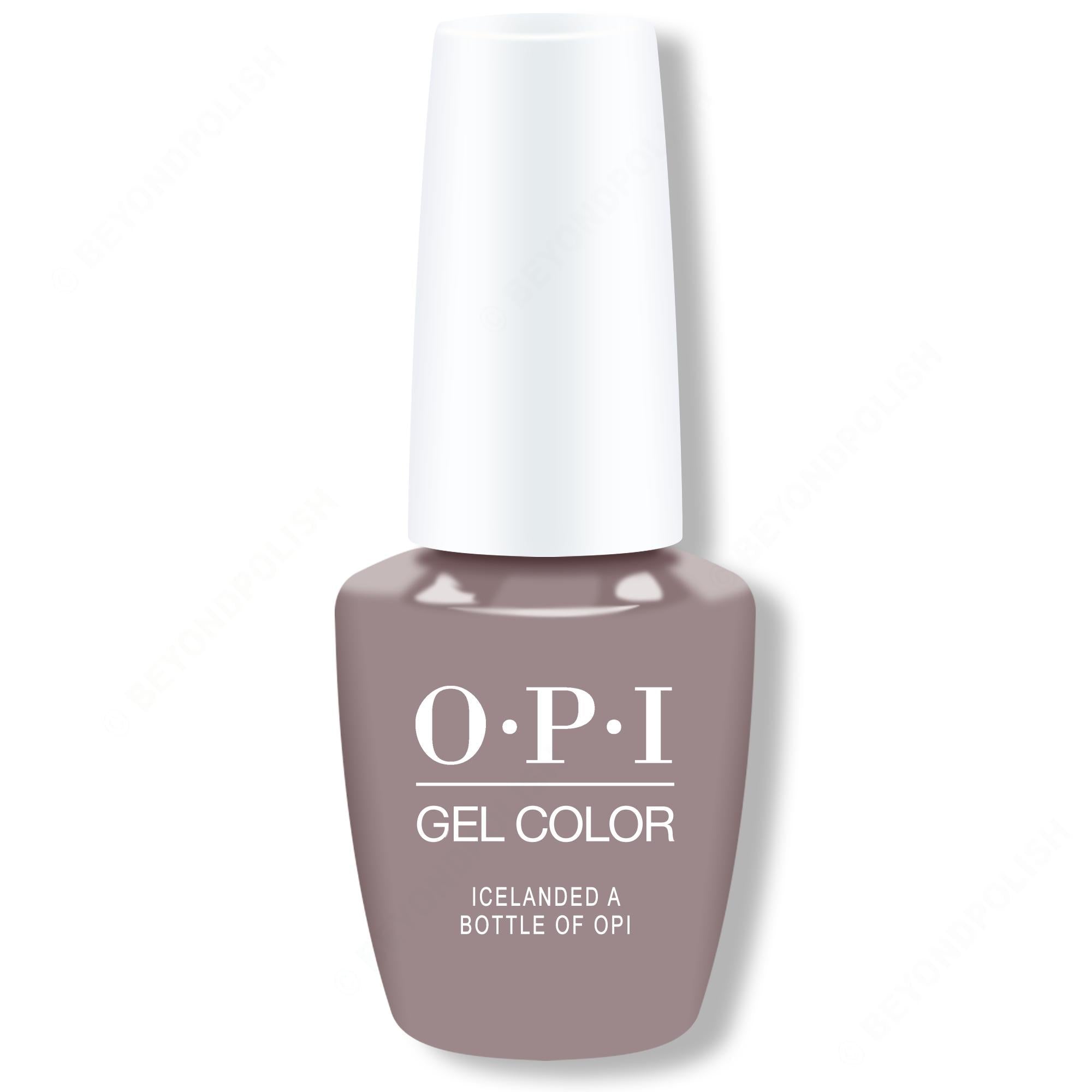 OPI GelColor - Icelanded a Bottle of OPI 0.5 oz - Salon Quality