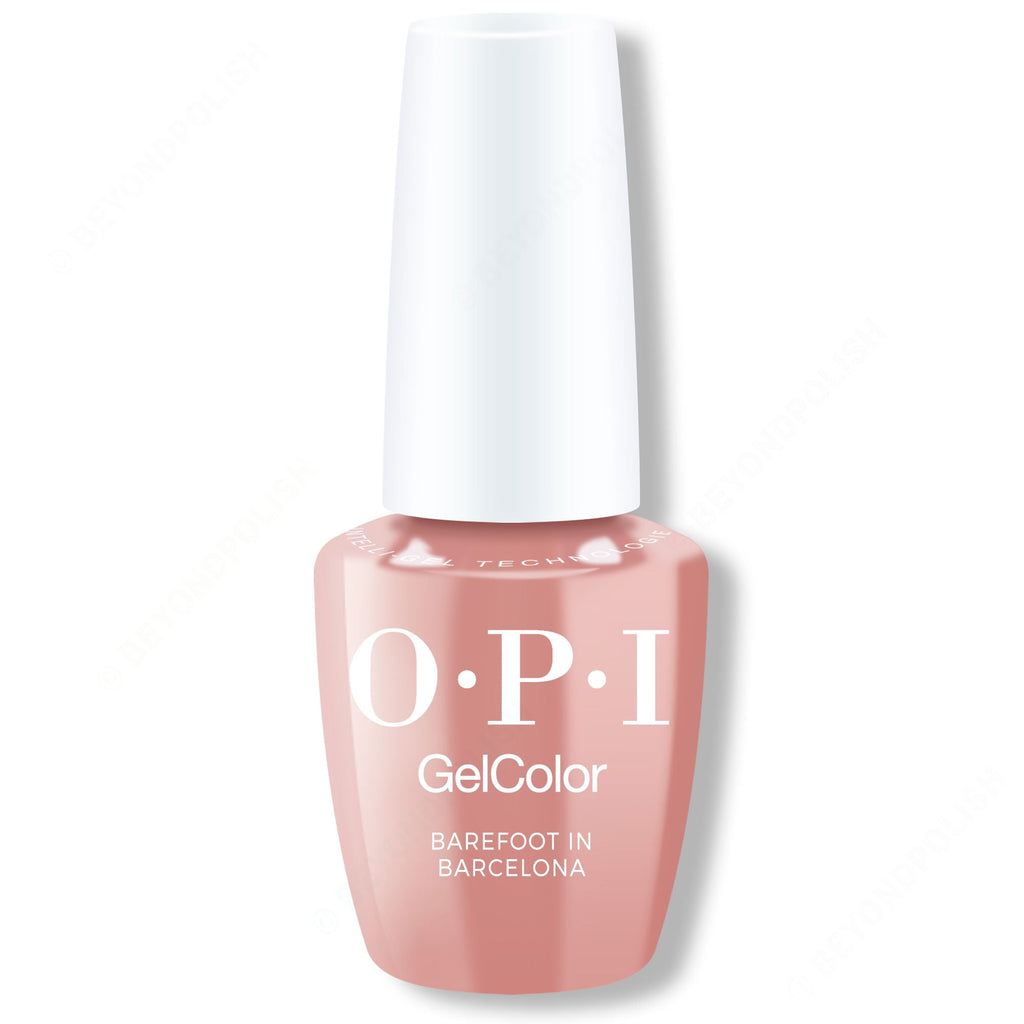 OPI GelColor Intelli-Gel - Barefoot in Barcelona 0.5 oz - Salon Quality