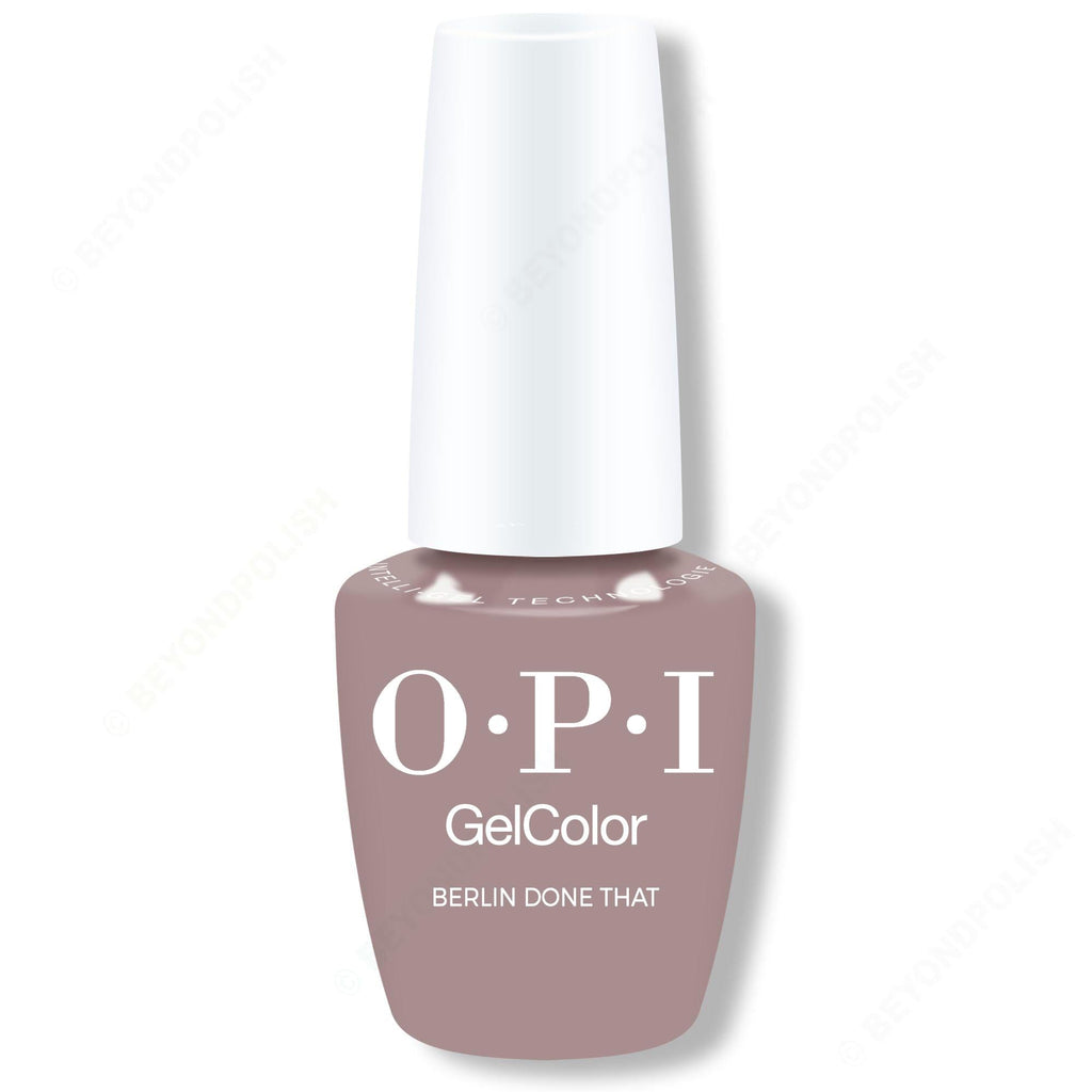 OPI GelColor Intelli-Gel - Berlin Done That 0.5 oz - Salon Quality
