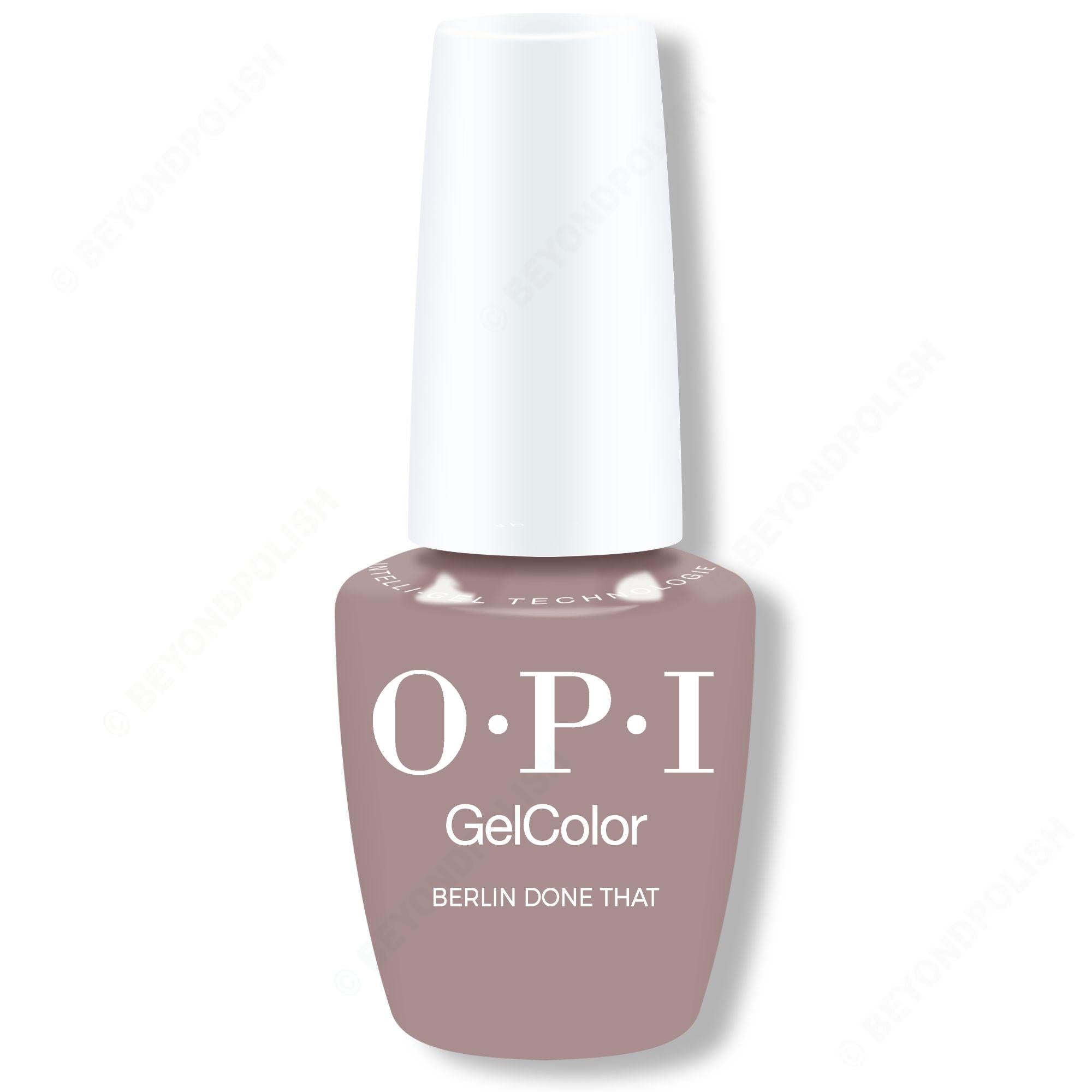 OPI GelColor Intelli-Gel - Berlin Done That 0.5 oz
