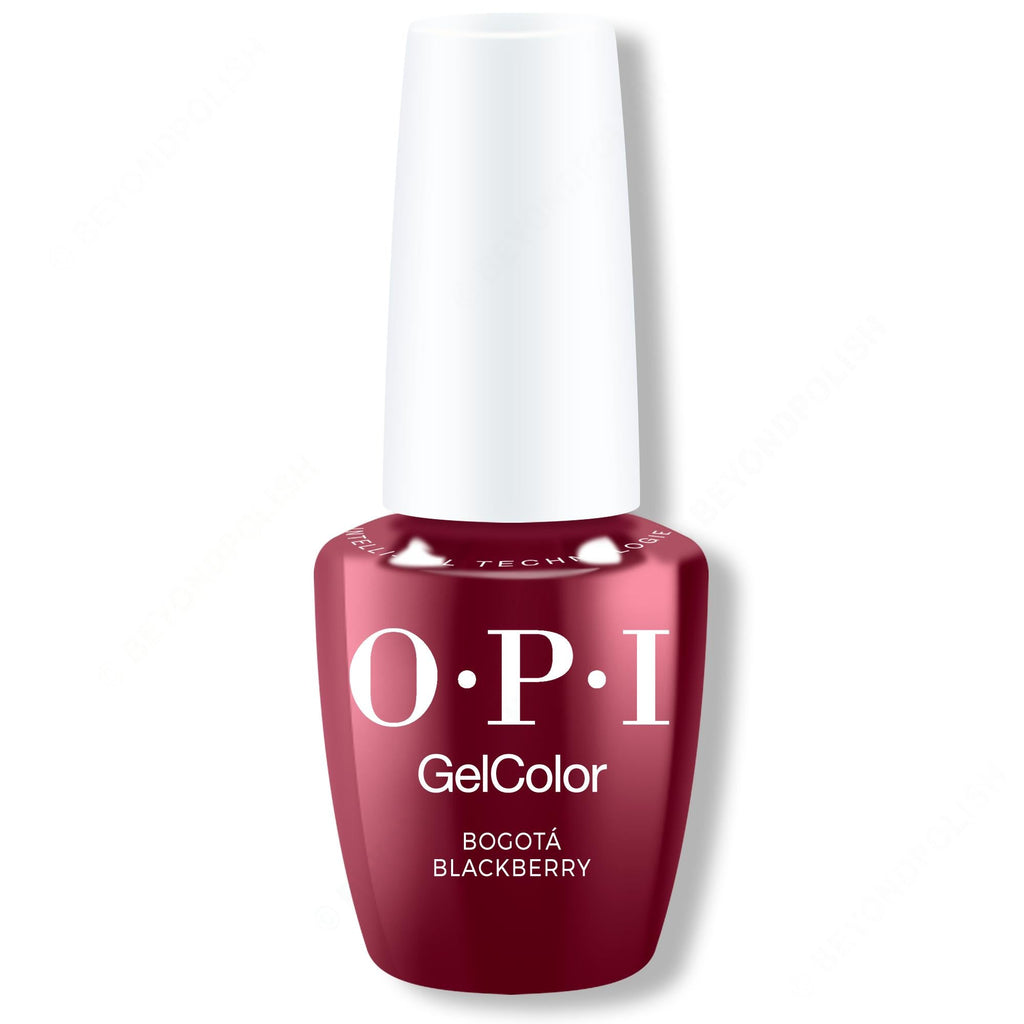 OPI GelColor Intelli-Gel - Bogota Blackberry 0.5 Oz - Salon Quality