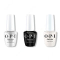 OPI GelColor Intelli-Gel Combo - Super Base Coat, Super Gloss Top Coat & Funny Bunny - Salon Quality
