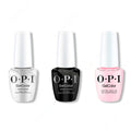 OPI GelColor Intelli-Gel Combo - Super Base Coat, Super Gloss Top Coat & Getting Nadi On My Honeymoon - Salon Quality