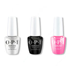 OPI GelColor Intelli-Gel Combo - Super Base Coat, Super Gloss Top Coat & Go with the Floatie - Salon Quality