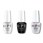 OPI GelColor Intelli-Gel Combo - Super Base Coat, Super Gloss Top Coat & Halo There! - Salon Quality