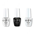 OPI GelColor Intelli-Gel Combo - Super Base Coat, Super Gloss Top Coat & I Cannoli Wear OPI - Salon Quality