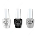 OPI GelColor Intelli-Gel Combo - Super Base Coat, Super Gloss Top Coat & OPI'm Frosted - Salon Quality