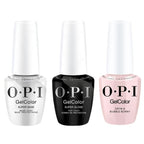 OPI GelColor Intelli-Gel Combo - Super Base Coat, Super Gloss Top Coat & OPI'm a Bubble Bunny - OPIcons Spring 2026 - Salon Quality
