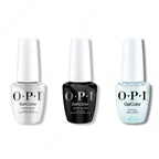 OPI GelColor Intelli-Gel Combo - Super Base Coat, Super Gloss Top Coat & Optical Nailusion - Salon Quality