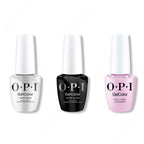 OPI GelColor Intelli-Gel Combo - Super Base Coat, Super Gloss Top Coat & Polly Want A Lacquer - Salon Quality