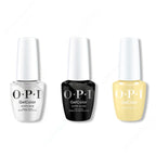 OPI GelColor Intelli-Gel Combo - Super Base Coat, Super Gloss Top Coat & Sunny Bunny - OPIcons Spring 2026 - Salon Quality
