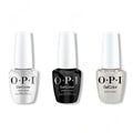OPI GelColor Intelli-Gel Combo - Super Base Coat, Super Gloss Top Coat & Suzi's Pager - Salon Quality