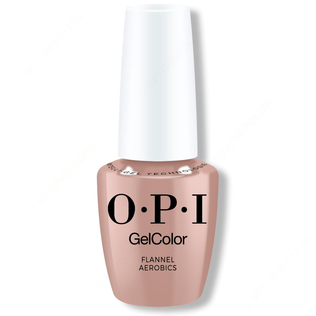 OPI GelColor Intelli-Gel - Flannel Aerobics 0.5 oz - Salon Quality