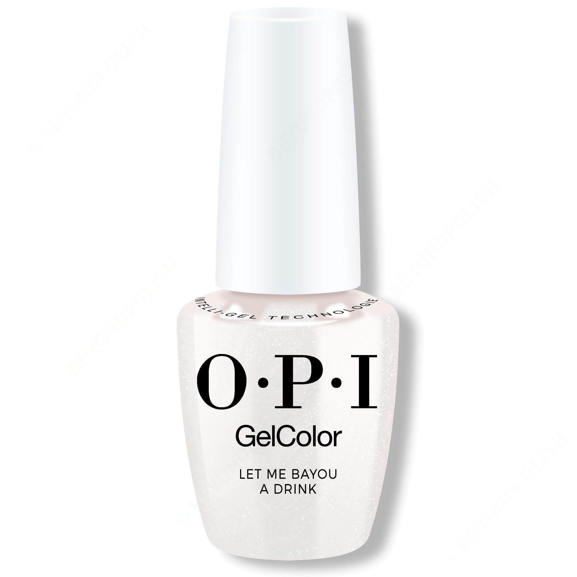OPI GelColor Intelli-Gel - Let Me Bayou a Drink 0.5 oz - Salon Quality