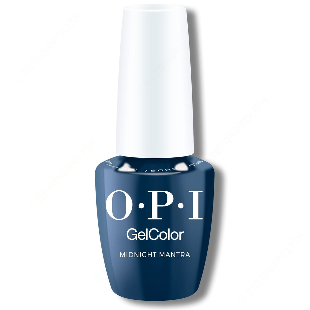OPI GelColor Intelli-Gel - Midnight Mantra 0.5 oz - Salon Quality