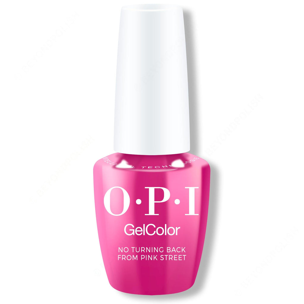 OPI GelColor Intelli-Gel - No Turning Back From Pink Street 0.5 Oz - Salon Quality