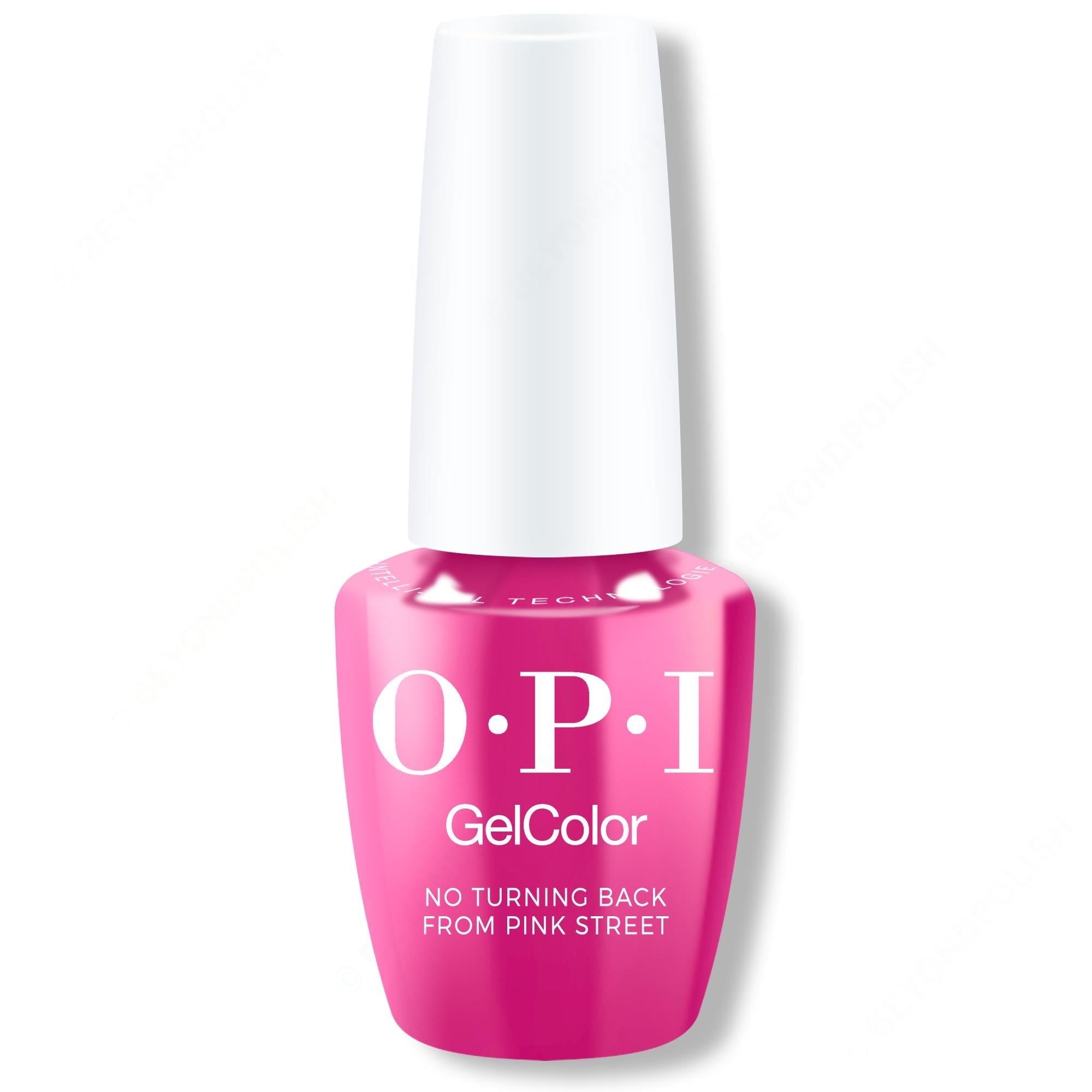 OPI GelColor Intelli-Gel - No Turning Back From Pink Street 0.5 Oz - Salon Quality