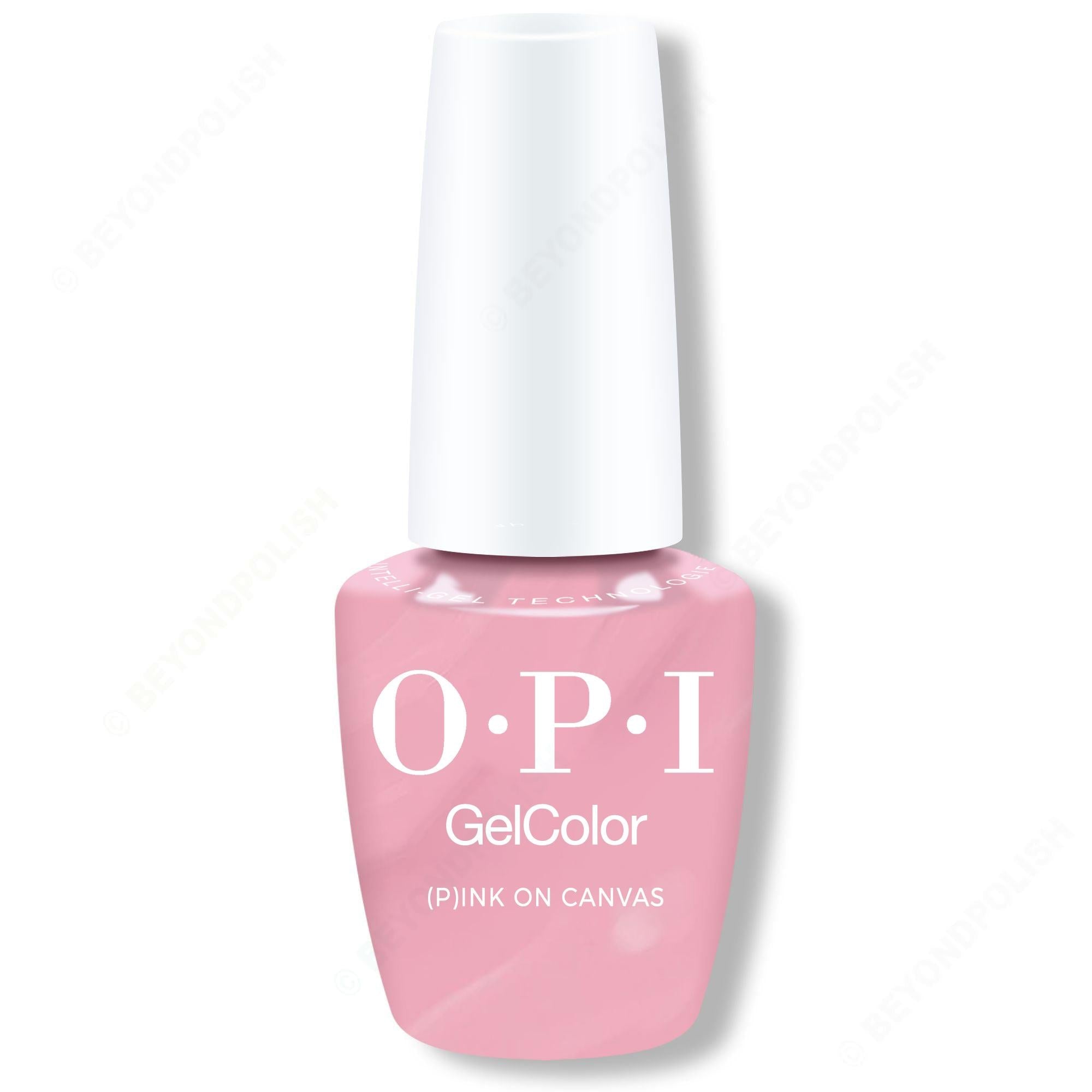 OPI GelColor Intelli-Gel - (P)Ink on Canvas 0.5 oz - Salon Quality