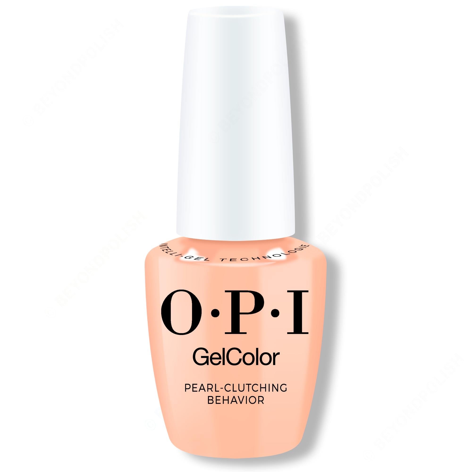 OPI GelColor Intelli-Gel - Pearl-Clutching Behavior 0.5 oz - Salon Quality